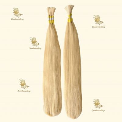 Straight Style 12A Grade Blonde Kleur Mensenhaar Bundels 22 24 26 Inch Aanvankelijke betaling