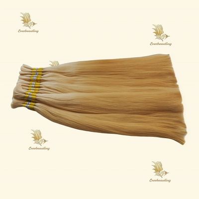 Straight Style 12A Grade Blonde Kleur Mensenhaar Bundels 22 24 26 Inch Aanvankelijke betaling