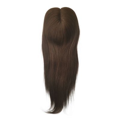 Monoklauw maagdelijk menselijk haar toppers voor vrouwen verdunning van haar in Europees haartype