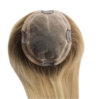 Remy Hair Grade Full Base Mono Lace Wig voor Europese vrouwen Highlight Color Topper