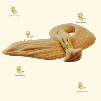Cuticle Aligned Virgin Hair Russisch Blonde Mensenhaar Bundle 30-daagse restitutiegarantie