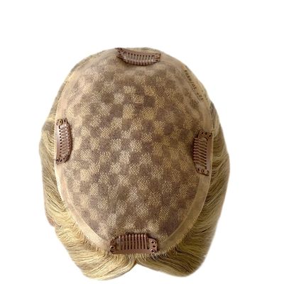 Hoogtepunten Kleuren Mono haar topper voor vrouwen MT-magic 3 12 inch 14 inch 16 inch 18 inch