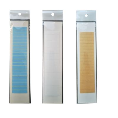 Verzendkosten Blauw Wit Geel Haarverlengband Peruk Kleefrol HT-230830