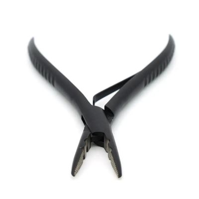 Gepersonaliseerde aanvraag Haarsplitsing Tool Roestvrij staal I-Tips Micro Beads Closer Plier
