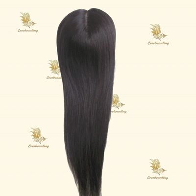 Muti-Color Natural Human Hair Toppers met Amerikaanse munt in natuurlijke kleur